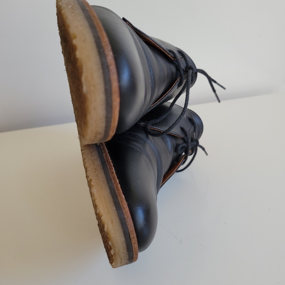 Everlane Womens The Brixton Lace-up Black Oxfords Black in 7.5 - Picture 7 of 12